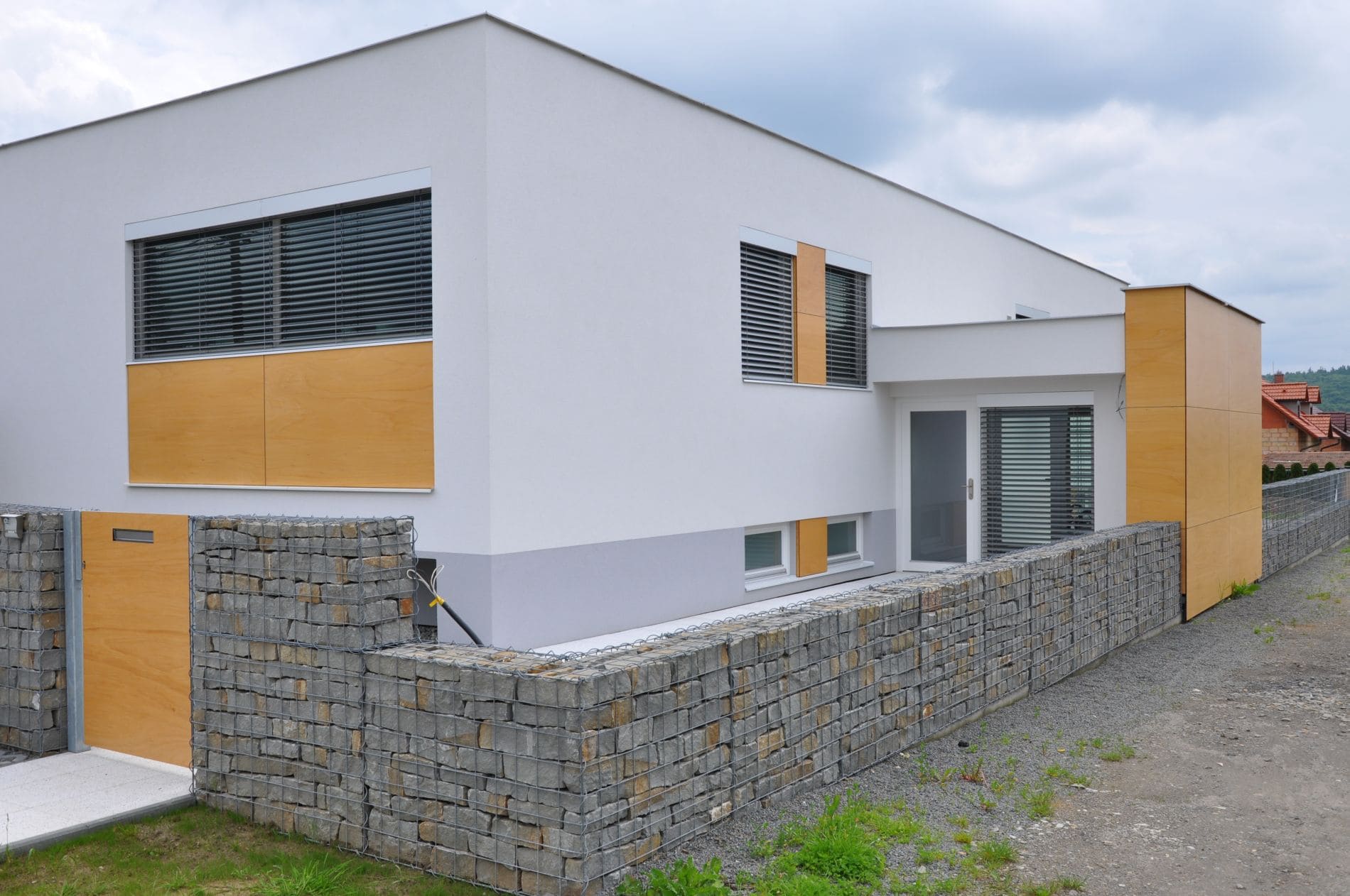 Rodinné realizace provětrávané fasády se systémem výrobce ETEM