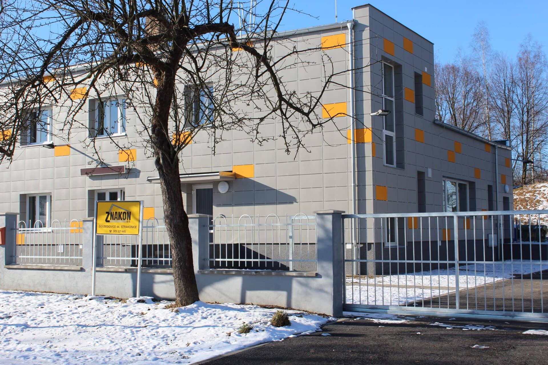 Komerční realizace provětrávané fasády se systémem výrobce ETEM